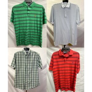Lot of 4 Polo & Dress Shirts Men's Size Medium B-1